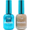 NuRevolution Lavish Duo - LED/UV Soak Off Gel Polish 0.5 oz. + Nail Lacquer 0.5 oz. - #LGP33 Twinkle Tinsel