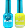 NuRevolution Lavish Duo - LED/UV Soak Off Gel Polish 0.5 oz. + Nail Lacquer 0.5 oz. - #LGP39 Lime Lightning