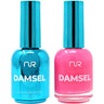 NuRevolution Lavish Duo - LED/UV Soak Off Gel Polish 0.5 oz. + Nail Lacquer 0.5 oz. - #LGP44 Pepto Punch