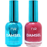 NuRevolution Lavish Duo - LED/UV Soak Off Gel Polish 0.5 oz. + Nail Lacquer 0.5 oz. - #LGP50 Pop Strawberry