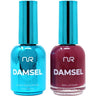 NuRevolution Lavish Duo - LED/UV Soak Off Gel Polish 0.5 oz. + Nail Lacquer 0.5 oz. - #LGP59 Crimson Witch