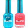 NuRevolution Lavish Duo - LED/UV Soak Off Gel Polish 0.5 oz. + Nail Lacquer 0.5 oz. - #LGP64 Coral Cove