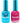 NuRevolution Lavish Duo - LED/UV Soak Off Gel Polish 0.5 oz. + Nail Lacquer 0.5 oz. - #LGP65 Flame Fruit