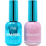 NuRevolution Lavish Duo - LED/UV Soak Off Gel Polish 0.5 oz. + Nail Lacquer 0.5 oz. - #LGP66 Peony Pink
