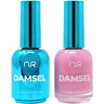 NuRevolution Lavish Duo - LED/UV Soak Off Gel Polish 0.5 oz. + Nail Lacquer 0.5 oz. - #LGP68 Sweet cloud