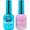 NuRevolution Lavish Duo - LED/UV Soak Off Gel Polish 0.5 oz. + Nail Lacquer 0.5 oz. - #LGP70 Pretty in pink