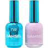 NuRevolution Lavish Duo - LED/UV Soak Off Gel Polish 0.5 oz. + Nail Lacquer 0.5 oz. - #LGP77 Sweet Rose