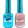 NuRevolution Lavish Duo - LED/UV Soak Off Gel Polish 0.5 oz. + Nail Lacquer 0.5 oz. - #LGP81 Light almond