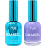 NuRevolution Lavish Duo - LED/UV Soak Off Gel Polish 0.5 oz. + Nail Lacquer 0.5 oz. - #LGP84 Amethyst Dream