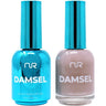 NuRevolution Lavish Duo - LED/UV Soak Off Gel Polish 0.5 oz. + Nail Lacquer 0.5 oz. - #LGP85 Mousse pie
