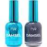 NuRevolution Lavish Duo - LED/UV Soak Off Gel Polish 0.5 oz. + Nail Lacquer 0.5 oz. - #LGP96 Lunar Moonlight