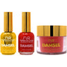 NuRevolution Noble 4-in-1 - LED/UV Soak Off Gel Polish 0.5 oz. + Nail Lacquer 0.5 oz. + Acrylic - Dipping - Sculpting Powder 2 oz. - #NMS06 Crimson Crusade