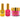 NuRevolution Noble 4-in-1 - LED/UV Soak Off Gel Polish 0.5 oz. + Nail Lacquer 0.5 oz. + Acrylic - Dipping - Sculpting Powder 2 oz. - #NMS07 Bubblegum Bliss