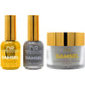 NuRevolution Noble 4-in-1 - LED/UV Soak Off Gel Polish 0.5 oz. + Nail Lacquer 0.5 oz. + Acrylic - Dipping - Sculpting Powder 2 oz. - #NMS103 Minty Bliss