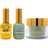 NuRevolution Noble 4-in-1 - LED/UV Soak Off Gel Polish 0.5 oz. + Nail Lacquer 0.5 oz. + Acrylic - Dipping - Sculpting Powder 2 oz. - #NMS104 Jewel Green