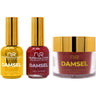 NuRevolution Noble 4-in-1 - LED/UV Soak Off Gel Polish 0.5 oz. + Nail Lacquer 0.5 oz. + Acrylic - Dipping - Sculpting Powder 2 oz. - #NMS109 Oxblood Oasis