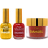 NuRevolution Noble 4-in-1 - LED/UV Soak Off Gel Polish 0.5 oz. + Nail Lacquer 0.5 oz. + Acrylic - Dipping - Sculpting Powder 2 oz. - #NMS110 Scarlet Splendor