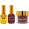 NuRevolution Noble 4-in-1 - LED/UV Soak Off Gel Polish 0.5 oz. + Nail Lacquer 0.5 oz. + Acrylic - Dipping - Sculpting Powder 2 oz. - #NMS116 Aubergine Allue
