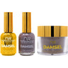 NuRevolution Noble 4-in-1 - LED/UV Soak Off Gel Polish 0.5 oz. + Nail Lacquer 0.5 oz. + Acrylic - Dipping - Sculpting Powder 2 oz. - #NMS118 Starlight Sensation