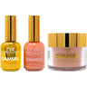 NuRevolution Noble 4-in-1 - LED/UV Soak Off Gel Polish 0.5 oz. + Nail Lacquer 0.5 oz. + Acrylic - Dipping - Sculpting Powder 2 oz. - #NMS18 Sandy Serenity