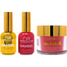 NuRevolution Noble 4-in-1 - LED/UV Soak Off Gel Polish 0.5 oz. + Nail Lacquer 0.5 oz. + Acrylic - Dipping - Sculpting Powder 2 oz. - #NMS21 Cherry Bombshell