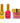 NuRevolution Noble 4-in-1 - LED/UV Soak Off Gel Polish 0.5 oz. + Nail Lacquer 0.5 oz. + Acrylic - Dipping - Sculpting Powder 2 oz. - #NMS22 Pink Punch