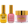 NuRevolution Noble 4-in-1 - LED/UV Soak Off Gel Polish 0.5 oz. + Nail Lacquer 0.5 oz. + Acrylic - Dipping - Sculpting Powder 2 oz. - #NMS25 Ballerina Ballet