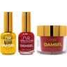 NuRevolution Noble 4-in-1 - LED/UV Soak Off Gel Polish 0.5 oz. + Nail Lacquer 0.5 oz. + Acrylic - Dipping - Sculpting Powder 2 oz. - #NMS26 Bordeaux Beauty