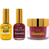 NuRevolution Noble 4-in-1 - LED/UV Soak Off Gel Polish 0.5 oz. + Nail Lacquer 0.5 oz. + Acrylic - Dipping - Sculpting Powder 2 oz. - #NMS27 Cranberry Craze