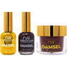 NuRevolution Noble 4-in-1 - LED/UV Soak Off Gel Polish 0.5 oz. + Nail Lacquer 0.5 oz. + Acrylic - Dipping - Sculpting Powder 2 oz. - #NMS32 Midnight Red