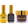 NuRevolution Noble 4-in-1 - LED/UV Soak Off Gel Polish 0.5 oz. + Nail Lacquer 0.5 oz. + Acrylic - Dipping - Sculpting Powder 2 oz. - #NMS33 Garnet Glamour