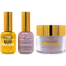 NuRevolution Noble 4-in-1 - LED/UV Soak Off Gel Polish 0.5 oz. + Nail Lacquer 0.5 oz. + Acrylic - Dipping - Sculpting Powder 2 oz. - #NMS35 Glamour