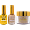 NuRevolution Noble 4-in-1 - LED/UV Soak Off Gel Polish 0.5 oz. + Nail Lacquer 0.5 oz. + Acrylic - Dipping - Sculpting Powder 2 oz. - #NMS45 Sandalwood