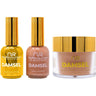NuRevolution Noble 4-in-1 - LED/UV Soak Off Gel Polish 0.5 oz. + Nail Lacquer 0.5 oz. + Acrylic - Dipping - Sculpting Powder 2 oz. - #NMS46 Sugar Cookie