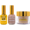 NuRevolution Noble 4-in-1 - LED/UV Soak Off Gel Polish 0.5 oz. + Nail Lacquer 0.5 oz. + Acrylic - Dipping - Sculpting Powder 2 oz. - #NMS51 Coffee Cream