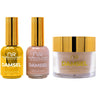 NuRevolution Noble 4-in-1 - LED/UV Soak Off Gel Polish 0.5 oz. + Nail Lacquer 0.5 oz. + Acrylic - Dipping - Sculpting Powder 2 oz. - #NMS52 Toasted Marshmallow
