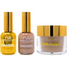NuRevolution Noble 4-in-1 - LED/UV Soak Off Gel Polish 0.5 oz. + Nail Lacquer 0.5 oz. + Acrylic - Dipping - Sculpting Powder 2 oz. - #NMS62 Toffee