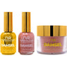 NuRevolution Noble 4-in-1 - LED/UV Soak Off Gel Polish 0.5 oz. + Nail Lacquer 0.5 oz. + Acrylic - Dipping - Sculpting Powder 2 oz. - #NMS64 Oasis