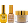 NuRevolution Noble 4-in-1 - LED/UV Soak Off Gel Polish 0.5 oz. + Nail Lacquer 0.5 oz. + Acrylic - Dipping - Sculpting Powder 2 oz. - #NMS65 Bronze Brilliance