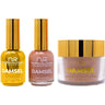 NuRevolution Noble 4-in-1 - LED/UV Soak Off Gel Polish 0.5 oz. + Nail Lacquer 0.5 oz. + Acrylic - Dipping - Sculpting Powder 2 oz. - #NMS68 Toast Temptation