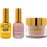 NuRevolution Noble 4-in-1 - LED/UV Soak Off Gel Polish 0.5 oz. + Nail Lacquer 0.5 oz. + Acrylic - Dipping - Sculpting Powder 2 oz. - #NMS74 Blossom Beauty