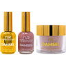 NuRevolution Noble 4-in-1 - LED/UV Soak Off Gel Polish 0.5 oz. + Nail Lacquer 0.5 oz. + Acrylic - Dipping - Sculpting Powder 2 oz. - #NMS83 Fuzzy Wuzzy