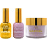 NuRevolution Noble 4-in-1 - LED/UV Soak Off Gel Polish 0.5 oz. + Nail Lacquer 0.5 oz. + Acrylic - Dipping - Sculpting Powder 2 oz. - #NMS85 Passion Mania