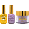NuRevolution Noble 4-in-1 - LED/UV Soak Off Gel Polish 0.5 oz. + Nail Lacquer 0.5 oz. + Acrylic - Dipping - Sculpting Powder 2 oz. - #NMS88 Iris Illusion