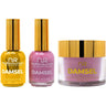 NuRevolution Noble 4-in-1 - LED/UV Soak Off Gel Polish 0.5 oz. + Nail Lacquer 0.5 oz. + Acrylic - Dipping - Sculpting Powder 2 oz. - #NMS89 Wisteria Wonder