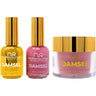 NuRevolution Noble 4-in-1 - LED/UV Soak Off Gel Polish 0.5 oz. + Nail Lacquer 0.5 oz. + Acrylic - Dipping - Sculpting Powder 2 oz. - #NMS92 Raspberry Radiance