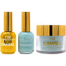 NuRevolution Noble 4-in-1 - LED/UV Soak Off Gel Polish 0.5 oz. + Nail Lacquer 0.5 oz. + Acrylic - Dipping - Sculpting Powder 2 oz. - #NMS94 Surf's Up