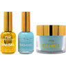 NuRevolution Noble 4-in-1 - LED/UV Soak Off Gel Polish 0.5 oz. + Nail Lacquer 0.5 oz. + Acrylic - Dipping - Sculpting Powder 2 oz. - #NMS95 Lively Blue