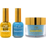 NuRevolution Noble 4-in-1 - LED/UV Soak Off Gel Polish 0.5 oz. + Nail Lacquer 0.5 oz. + Acrylic - Dipping - Sculpting Powder 2 oz. - #NMS97 Electric blue