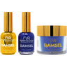 NuRevolution Noble 4-in-1 - LED/UV Soak Off Gel Polish 0.5 oz. + Nail Lacquer 0.5 oz. + Acrylic - Dipping - Sculpting Powder 2 oz. - #NMS99 Sapphire Sea